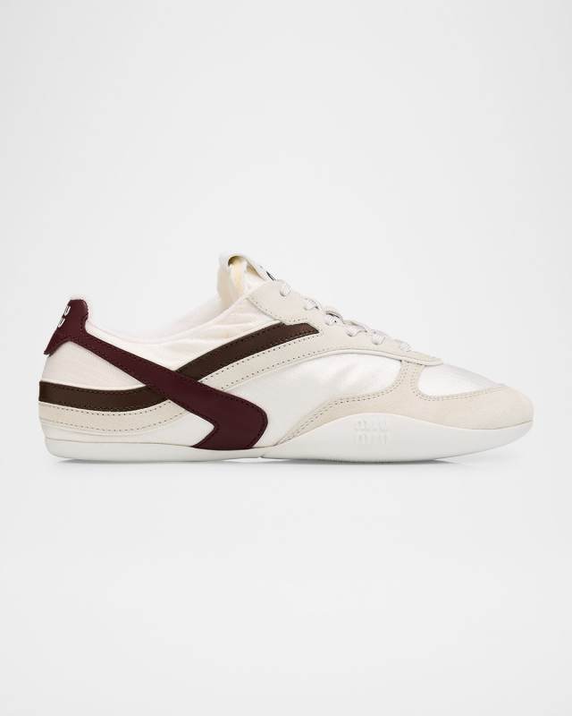 Colorblock Nylon Tech Runner Sneakers